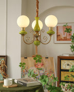 Evanthe lysekrone glas | Fioriscas