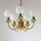 Evanthe lysekrone glas | Fioriscas