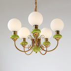 Evanthe lysekrone glas | Fioriscas