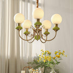 Evanthe lysekrone glas | Fioriscas