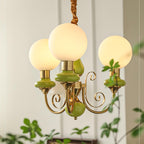 Evanthe lysekrone glas | Fioriscas