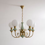 Evanthe lysekrone glas | Fioriscas