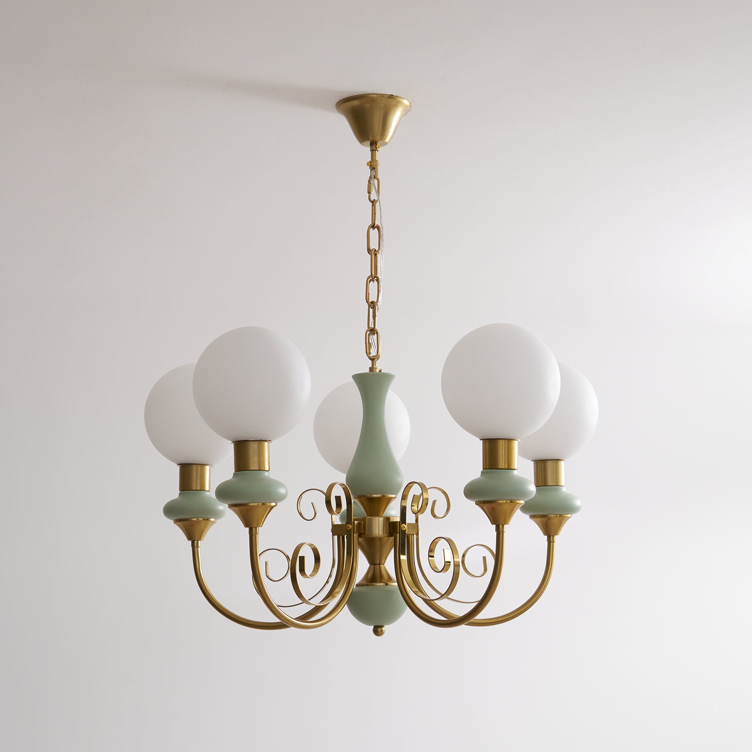 Evanthe lysekrone glas | Fioriscas