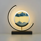 Lampe LED d’art du sable CalmSands avec application et télécommande, 4 couleurs