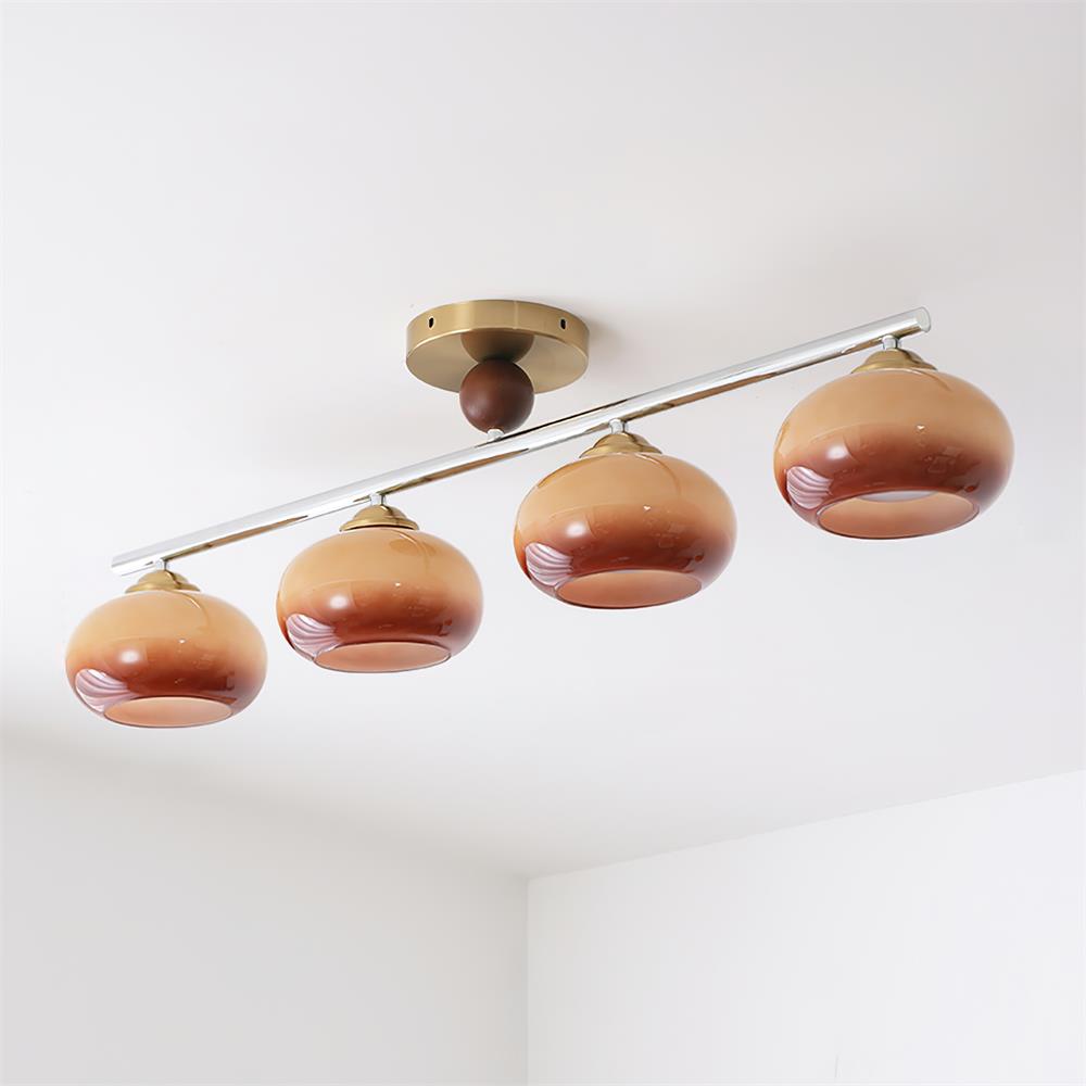 Charlotte Modern Glass Ceiling Light | Fioriscas