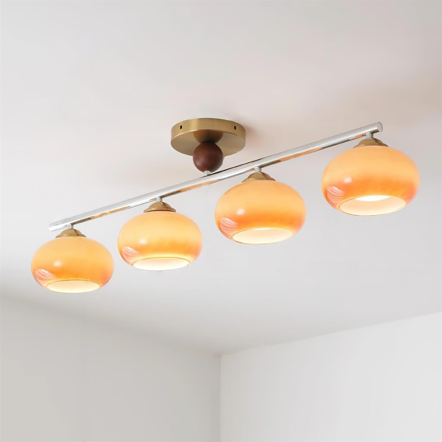 Charlotte Modern Glass Ceiling Light | Fioriscas