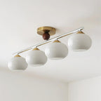 Charlotte Modern Glass Ceiling Light | Fioriscas