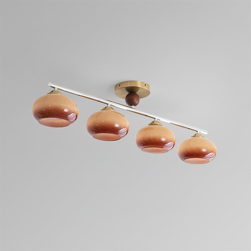 Charlotte Modern Glass Ceiling Light | Fioriscas