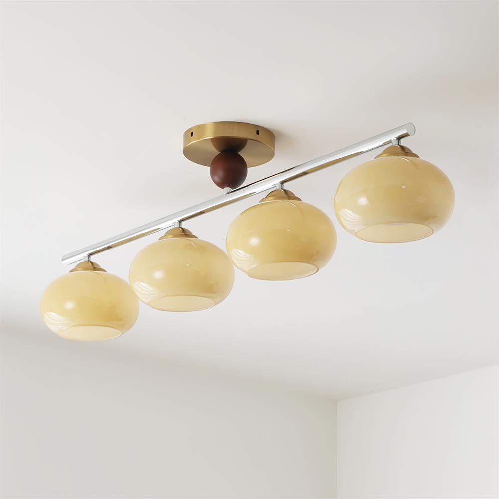 Charlotte Modern Glass Ceiling Light | Fioriscas