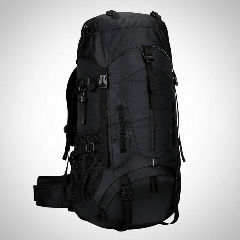 Rucsac impermeabil pentru bărbați, de 65 L, cu sistem ergonomic de transport, pentru aventuri | Fioriscas