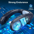 Semiconductor Neck Fan With Active Cooling For Outdoor Wear