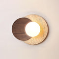 Lampada da parete Ritta in travertino sovrapposto | Fioriscas