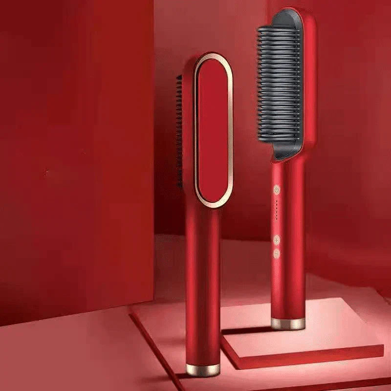 Smoothing Hair Straightening Comb Styler For Silky Manageable Hair