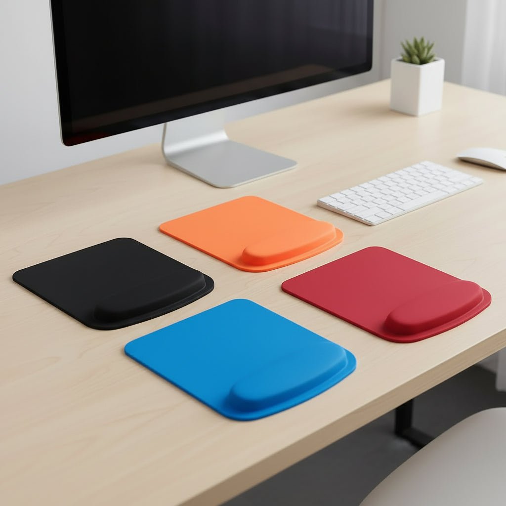 Relieving colored mouse pad with thick non-slip EVA support - Fioriscas
