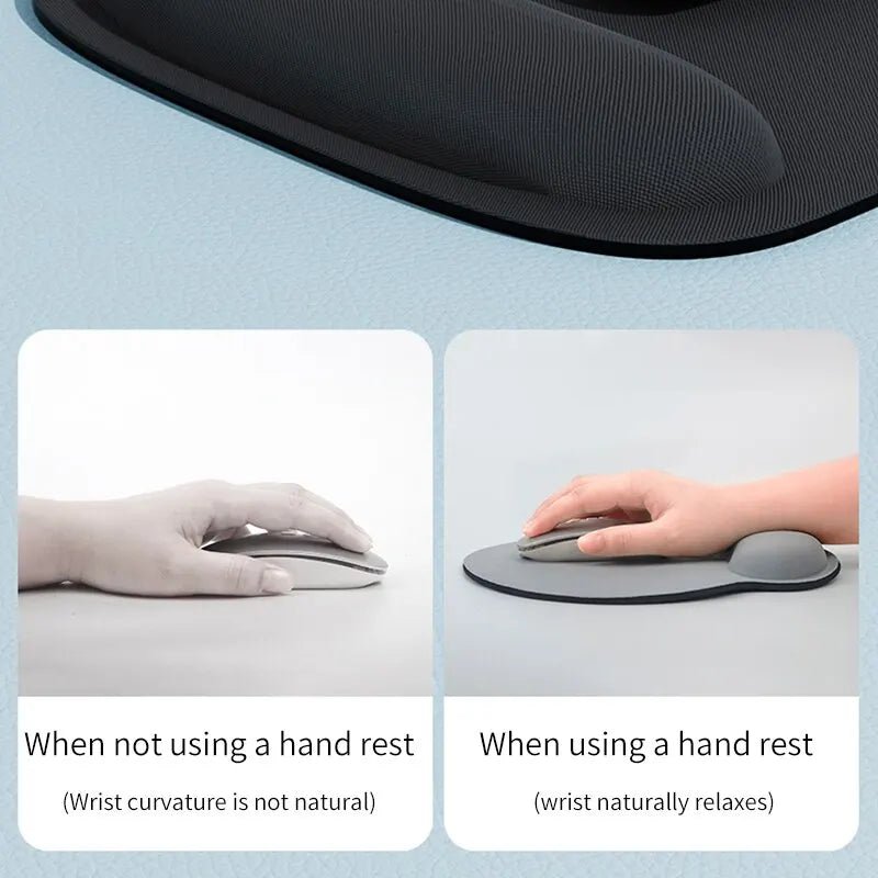 Relieving colored mouse pad with thick non-slip EVA support - Fioriscas