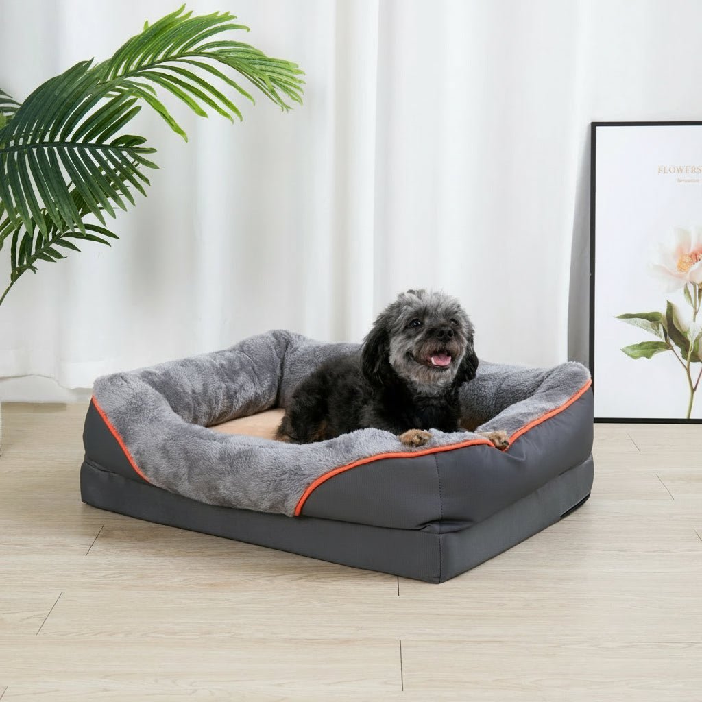 Orthopedic Dog Bed with Padding and Non-Slip Bottom - Fioriscas
