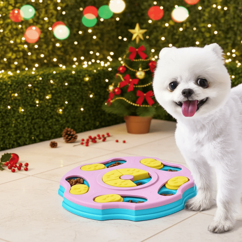 Jouet-puzzle à alimentation lente pour animaux de toutes tailles - Fioriscas