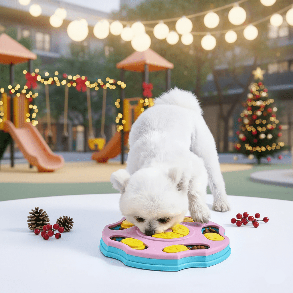 Jouet-puzzle à alimentation lente pour animaux de toutes tailles - Fioriscas