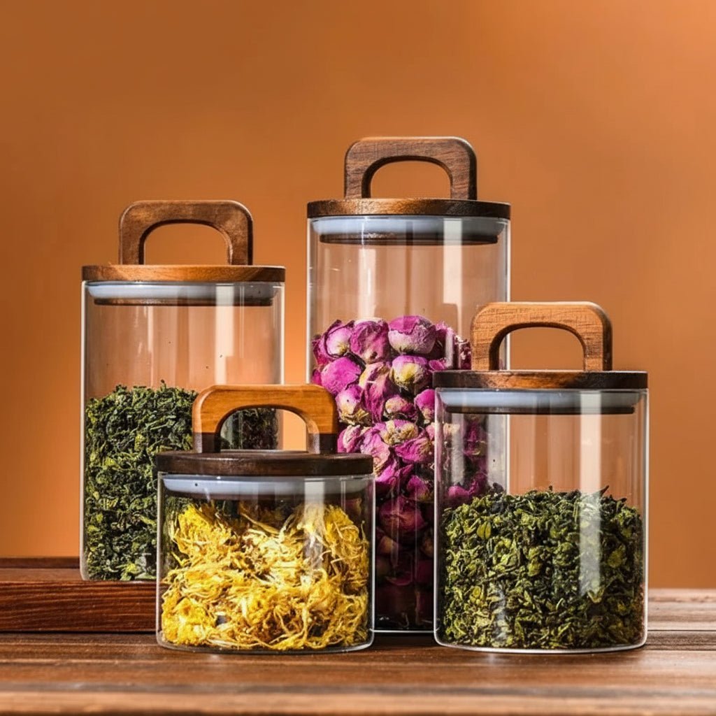 Elegante contenitore ermetico per alimenti freschi - Fioriscas