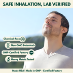 Natural Herbal Inhaler For Quitting Smoke And Ritual Use