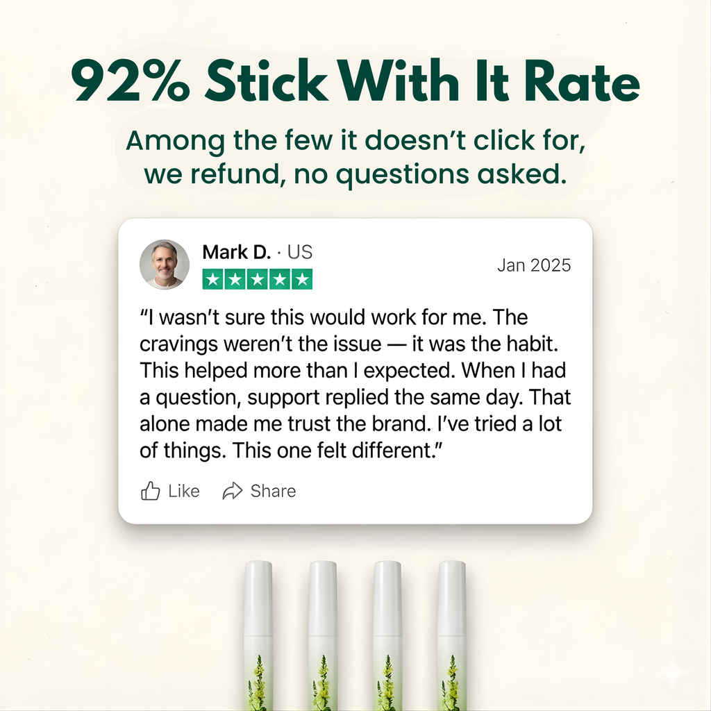 Natural Herbal Inhaler For Quitting Smoke And Ritual Use
