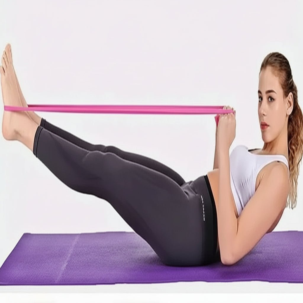 Latexvrije weerstandsband voor fitness van het hele lichaam - Fioriscas