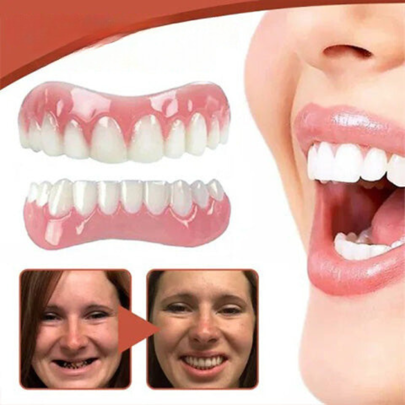 Biocompatible Prosthesis Set for Pain-Free Fit and Natural Smile