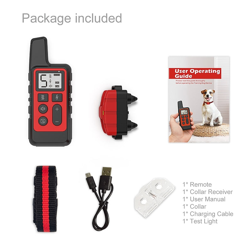 Vedenpitävä koirankoulutuspanta, kantama 500 m, TerraGuard Pro