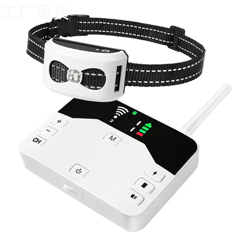 2-in-1 Wireless Fence & Training Collar Built for Active Dogs