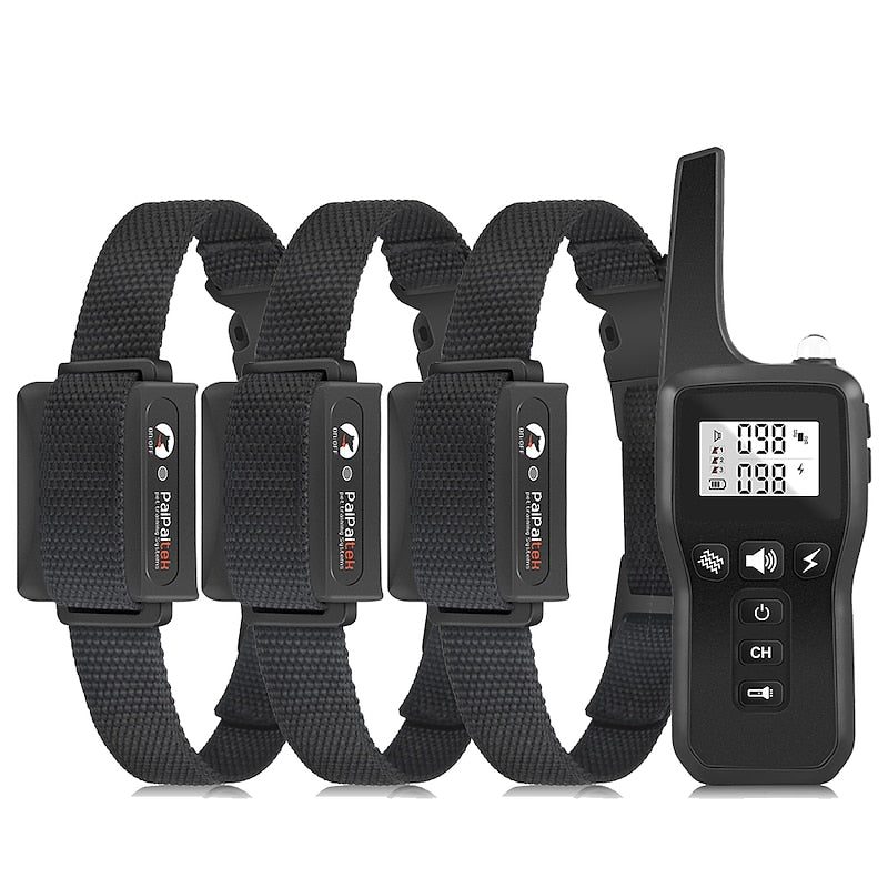 Long-Range Training Collar For Dogs, LumenPaw Pro, With Built-In Flashlight