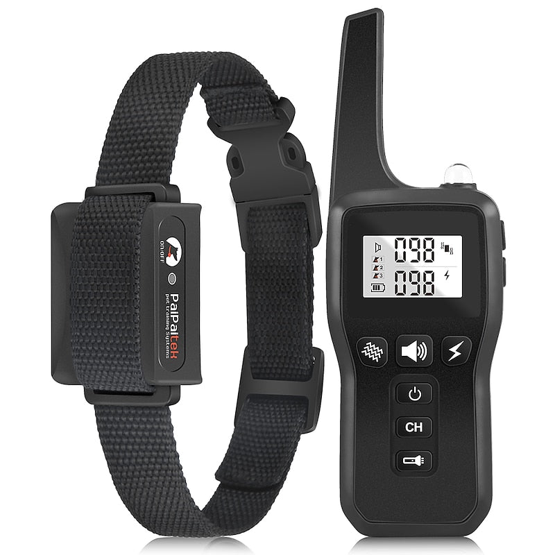 Long-Range Training Collar For Dogs, LumenPaw Pro, With Built-In Flashlight