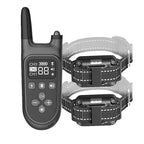 PawNova-hundetræningshalsbånd med LCD-fjernbetjening, bip-, vibrations- og stødtilstande
