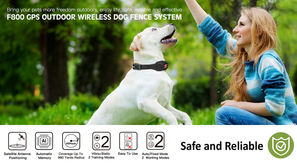 Bezdrátový GPS systém oplocení pro psy, CanineGuard Pro, bez kabelů, bez předplatného