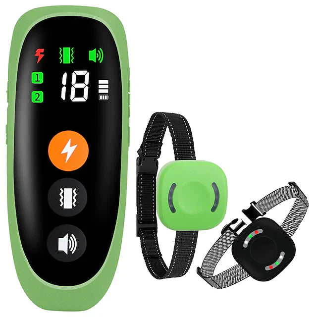 LumaPaw Pro Waterproof Training Collar, Beep, Vibration & Anti-Lost Light Modes