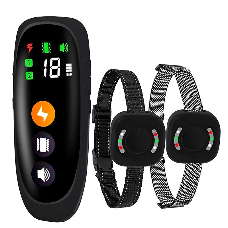 LumaPaw Pro Waterproof Training Collar, Beep, Vibration & Anti-Lost Light Modes