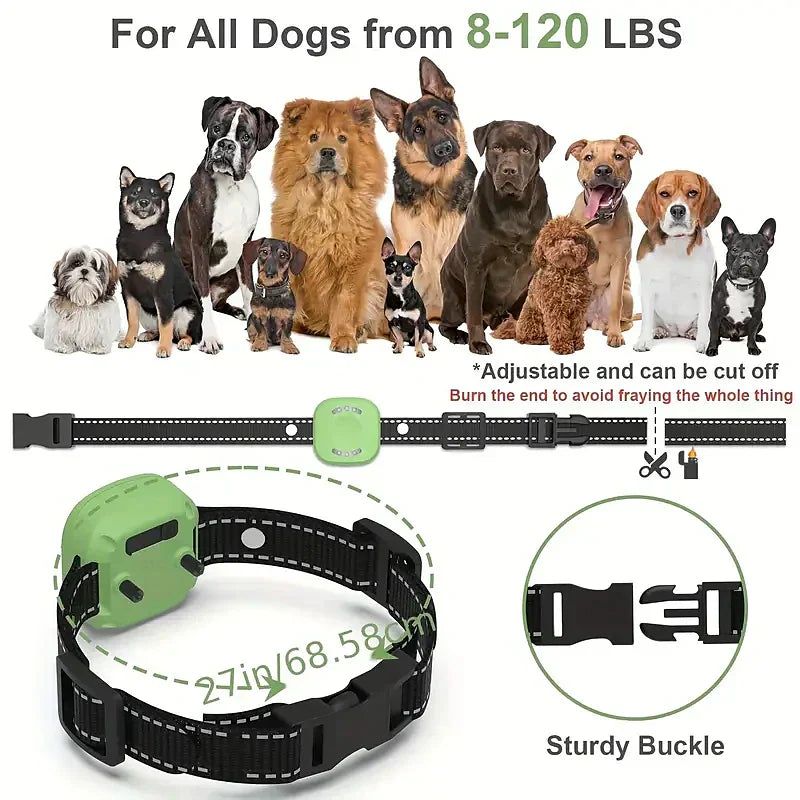 LumaPaw Pro Waterproof Training Collar, Beep, Vibration & Anti-Lost Light Modes