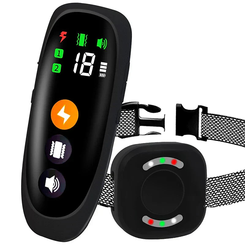 LumaPaw Pro Waterproof Training Collar, Beep, Vibration & Anti-Lost Light Modes
