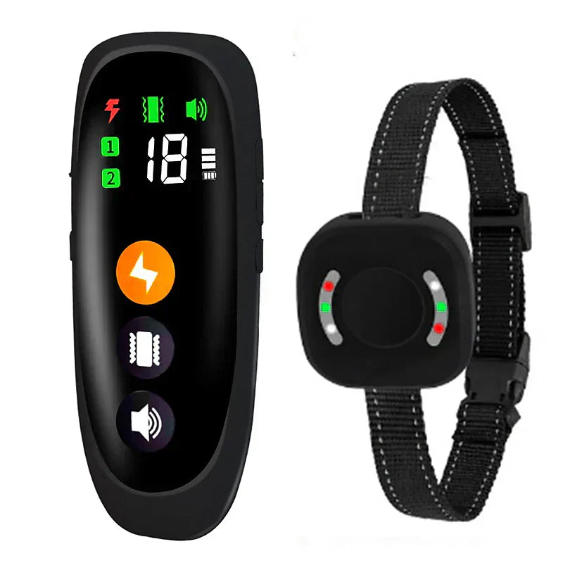 LumaPaw Pro Waterproof Training Collar, Beep, Vibration & Anti-Lost Light Modes