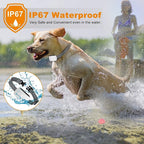 NovaPup waterdichte blafband met touchscreen voor hondentraining