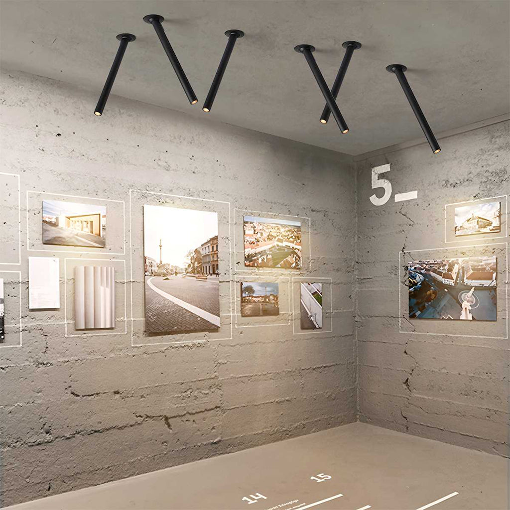 NovaGlow Modern Aluminum Ceiling Light With 60 Degree Adjustable Tilt