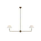 Norli Modern Linear LED Chandelier Metal Living Room Bedroom - Neutralighting
