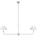 Lampadario lineare moderno LED Norli in metallo per soggiorno e camera da letto | Fioriscas