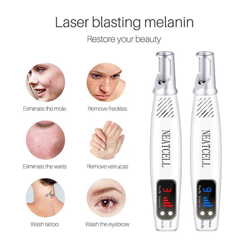 LumiDerm domácí laserové pero na tetování a kožní skvrny