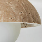 Ritta minimalistische travertijn plafondlamp | Fioriscas