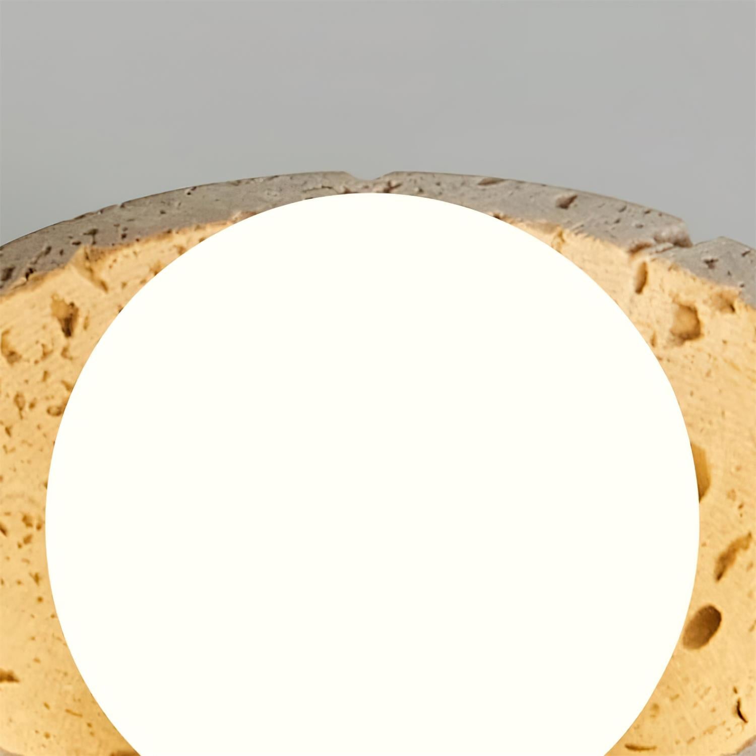 Ritta minimalistische travertijn plafondlamp | Fioriscas