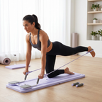 Placă pliabilă de Pilates, cu benzi de rezistență, pentru antrenarea musculaturii centrale acasă | Fioriscas