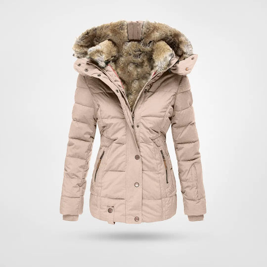 GlacierGuard Women's Fleece-Lined Waterproof Winter Jacket