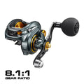 AquaPulse 300 Baitcasting Reel, Aluminum Frame, 15kg Max Drag