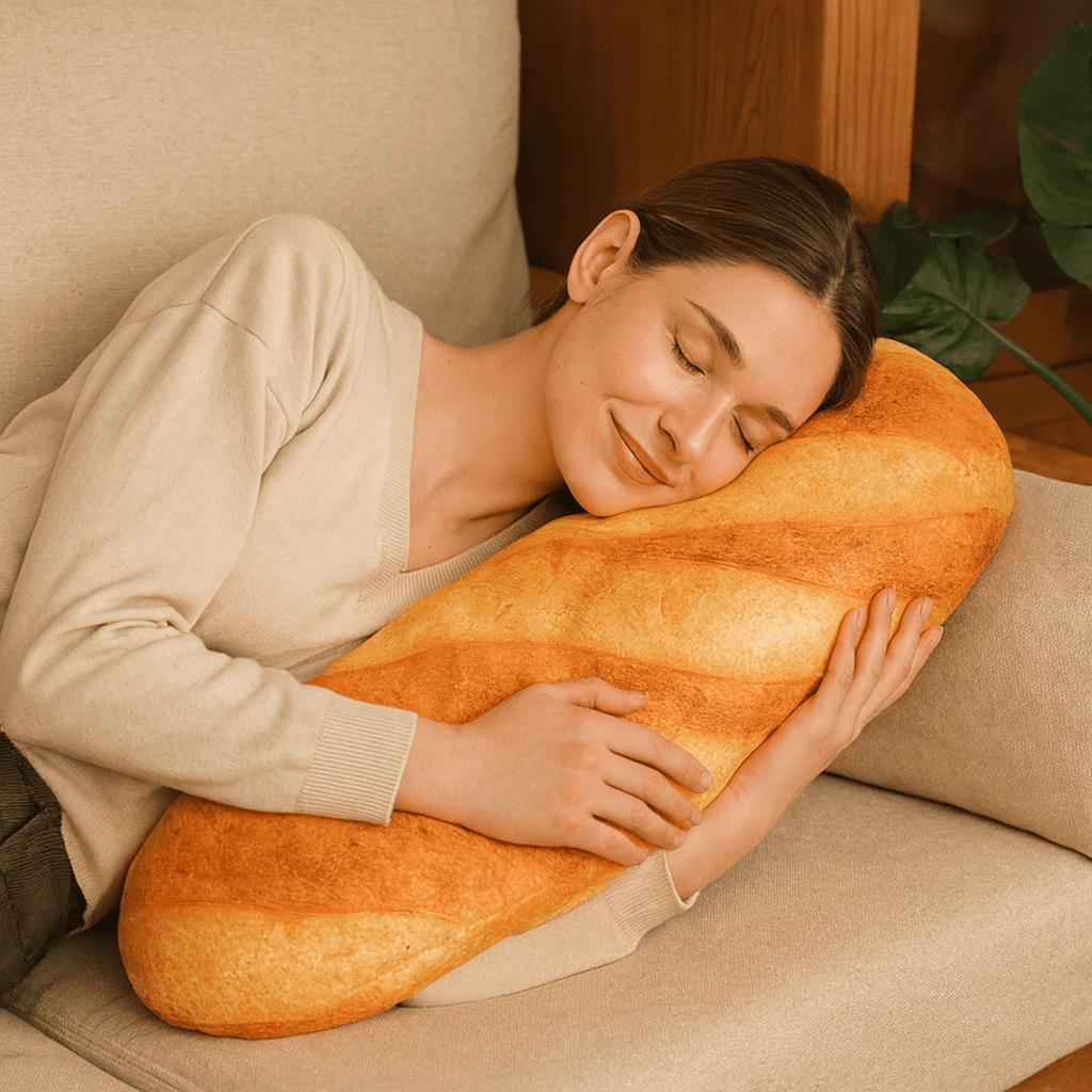 Plüschkissen im Baguette-Design für Komfort und Stil - Fioriscas