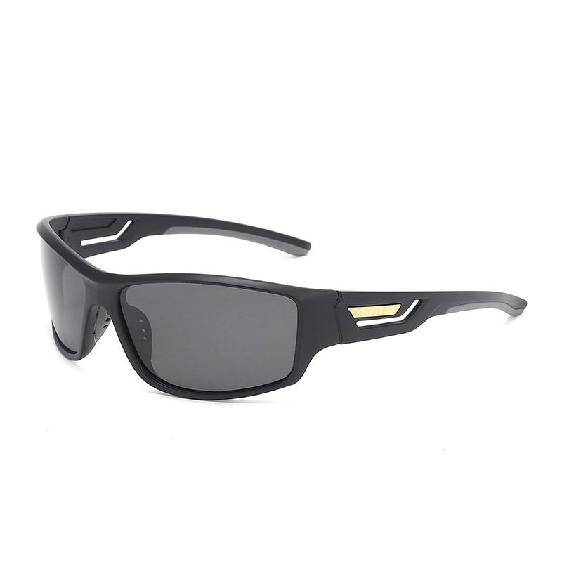 Occhiali da sole polarizzati in stile militare con lenti UV400 antiriflesso